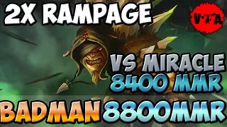 Dota 2 - Badman 8800 MMR Plays Bristleback vol #1 - Ranked Match