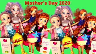 Mother's Day ! Elsa and Anna Toddlers | Surprise | Gifts | Spa | Cake | Nails Painting | Shopkins