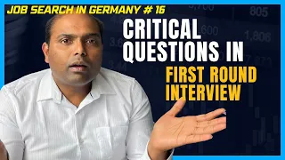 First round Interview - What they generally ask? | Job search in Germany #16 | justgermany.net