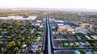 Downtown Phoenix Aerial 4K