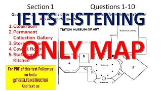 IELTS Listening Maps