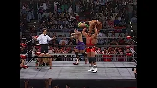Scott Steiner Incredible display of strength in match with High Voltage! 1997 (WCW)