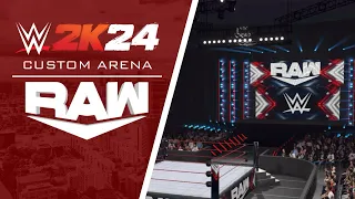 WWE 2K24 Create An Arena: RAW ‘24