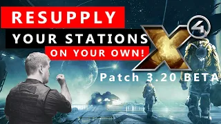 Station Supply Guide - How To Resupply Your Station By Yourself in X4 Station Management Guide