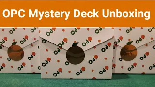 Opening up a brick of OPC Mystery Decks!!!