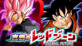 LR INT SPIRIT BOMB GOKU VS. ROSE GOKU BLACK! THE ULTIMATE RED ZONE! (DBZ: Dokkan Battle)