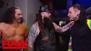 Jeff Hardy comes face-to-face with "Woken" Matt Hardy and Bray Wyatt: Raw, April 9, 2018