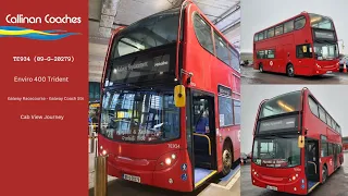 Callinan Coaches | Enviro 400 Trident | TE934 | 09-G-20279 | Park & Ride 2023