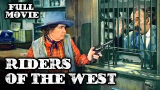 RIDERS OF THE WEST | Buck Jones | Full Length Western Movie | English | HD | 720p