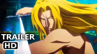 CASTLEVANIA Official Trailer (2017) Animated Series, Netflix HD