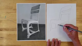 Negative Space Drawing