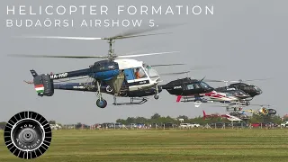 4Kᵁᴴᴰ Helicopter formation - Budaörsi Airshow 5