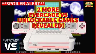 Evercade VS More Unlockable Games Revealed! **SPOILER ALERT**