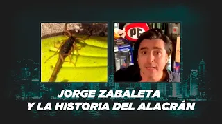 El día que Jorge Zabaleta fue picado por un alacrán (¡casi muere!)