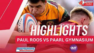 RUGBY HIGHLIGHTS: Paul Roos vs Paarl Gymnasium 2023