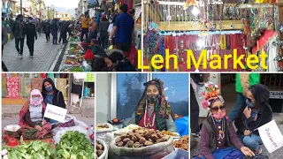 My Ladakh Tour 💕  Leh Market & Local life of Ladakh
