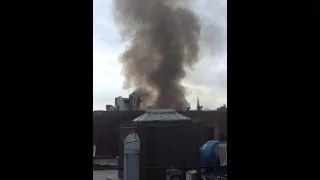 Lower East side Manhattan March fire 2015 caused by explosion