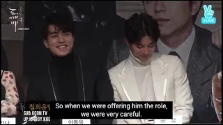 [ENG SUB] Gong Yoo Reveals Why He Accepted "Goblin"