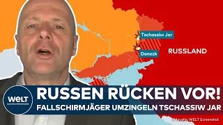 UKRAINE-KRIEG: "Erinnert an Awdijiwka" – Russen wollen weitere Stadt im Donezk einkesseln!