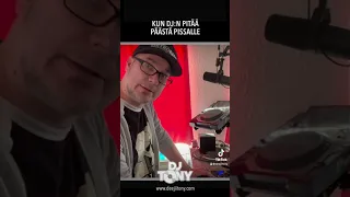 Kun DJ:n pitää päästä pissalle - PESSA PESSA!