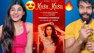 Kusu Kusu Song Ft Nora Fatehi | Satyameva Jayate 2 | John A, Divya K |  Zahrah Khan Dev | Reaction !