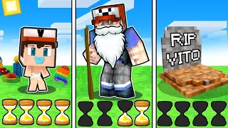 GDYBY PASEK WIEKU I STAROŚCI ZOSTAŁ DODANY DO MINECRAFT?! | Vito i Bella