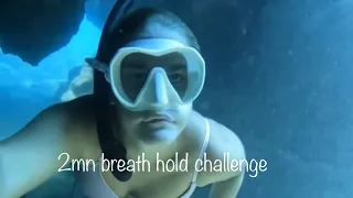 Were you able to hold your breath through the entire dive?