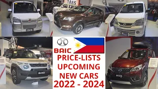 BAIC Cars Price-lists 💲 & Upcoming New Cars 🚗 in Philippines 2022 - 2024