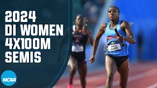 Women's 4x100m semifinals - 2024 NCAA track and field championship