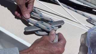 How to tie a cleat hitch