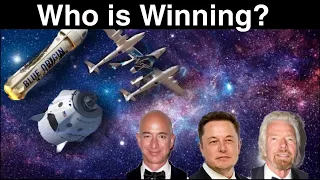 Blue Origin vs SpaceX vs Virgin Galantic