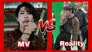 Stray kids - Back door [Mv Vs Reality]