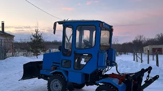 Самодельный трактор К-700 Т-150 второй экземпляр своими руками