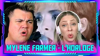 Americans React to "THE CLOCK Mylene Farmer English L'Horloge | THE WOLF HUNTERZ Jon and Dolly