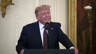 President Trump Tells the Story of Sergeant Major Thomas P. Payne at His Medal of Honor Ceremony