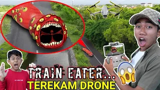 DRONE MENANGKAP NAMPAK TRAIIN EAT3R ANIMASI?? | Mikael TubeHD