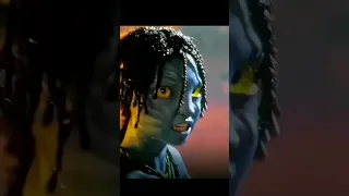 He's like a cat #avatar2 #avatarthewayofwater #avatar #neytiri #jakesully #tuk #loak