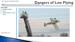 Air Exercise 20 - Illusions Caused by Drift/Low Flying