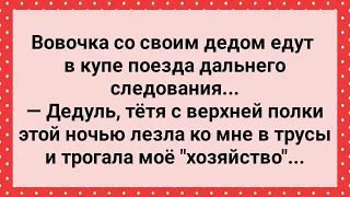 Соседка в Купе Лезла Вовочке в Трусы! Сборник Свежих Анекдотов! Юмор!