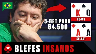 Jogadores de Poker são Enganados Para dar Blefes Insanos Porque Estão na TV ♠️ PokerStars Brasil