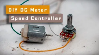 How to make a dc motor speed controller  esc