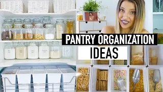 PANTRY ORGANIZATION IDEAS | PANTRY MAKEOVER ON A BUDGET