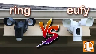 Eufy Floodlight Camera vs Ring Floodlight Cam - Video & Audio Quality Comparison + Features