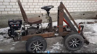 Такой повторитель всегда будет работать!!! Деревенский ПОМОЩНИК! Часть 3, Mini loader. Part 3.