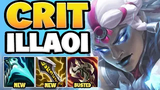 DAMAGE SO HIGH YOU MIGHT GET BANNED FOR CHEATING... (BANNED ILLAOI BUILD)
