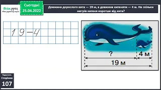 Тема: Обчислення виду 40+50, 60 30.  Знаходження невідомого доданку. Математика 1 клас