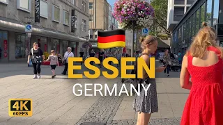Essen 🇩🇪 Germany | 4K Walking tour in city center and Altstadt