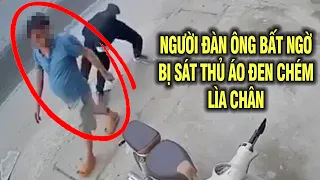 Đi trên đường, người đàn ông bất ngờ bị sát thủ áo đen chém | Hành Trình Phá Án Mới 2023