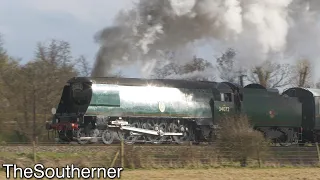 34072 "257 Squadron" weighs in on the Kent & East Sussex Railway 08/04/2023