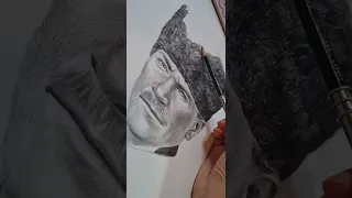 Mustafa Kemal Atatürk çizimi #keşfet #shorts #atatürk